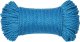 vidaXL Linka robocza, niebieska, 3 mm, 50 m, polipropylen 2