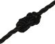 vidaXL Linka robocza, czarna, 3 mm, 50 m, polipropylen 3
