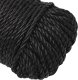 vidaXL Linka robocza, czarna, 3 mm, 50 m, polipropylen 4