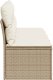 vidaXL Sofa ogrodowa z poduszkami, 4-osobowa, beż, polirattan 5