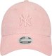 New Era New Era 9FORTY New York Yankees Wmns Summer Cord Cap 60435001 Różowe OSFM 1