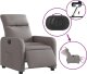 vidaXL vidaXL Elektryczny fotel rozkładany, kolor taupe, obity tkaniną 6
