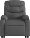 vidaXL vidaXL Podnoszony fotel masujący, elektryczny, rozkładany, ciemnoszary 9