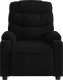 vidaXL Elektryczny fotel rozkładany, czarny, obity tkaniną 7