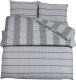 vidaXL Zestaw pościeli, szary, 135x200 cm, bawełna 2