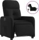 vidaXL vidaXL Elektryczny fotel rozkładany, czarny, obity tkaniną 2