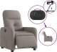 vidaXL vidaXL Elektryczny fotel rozkładany, kolor taupe, obity tkaniną 4