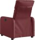 vidaXL Rozkładany fotel masujący, elektryczny, bordowy, sztuczna skóra 5
