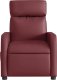vidaXL Rozkładany fotel masujący, elektryczny, bordowy, sztuczna skóra 9