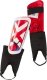 Puma Ochraniacze piłkarskie Ultra Light Strap biało-czerwono-niebieskie 30872 05 M 1