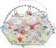 BabyOno Mata edukacyjna/suchy basen dla niemowląt FUNNY FARM 2