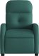 vidaXL Fotel rozkładany, ciemnozielony, tapicerowany tkaniną 6