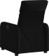 vidaXL Fotel rozkładany, czarny, obity tkaniną 3