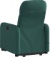 vidaXL Podnoszony fotel masujący, elektryczny, rozkładany, zielony 4