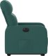 vidaXL Podnoszony fotel masujący, elektryczny, rozkładany, zielony 9