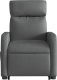 vidaXL Podnoszony fotel masujący, rozkładany, ciemnoszary, tkanina 8