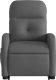 vidaXL Podnoszony fotel masujący, rozkładany, ciemnoszary, tkanina 8