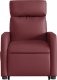 vidaXL Podnoszony fotel masujący, rozkładany, winna czerwień 8