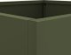 vidaXL vidaXL Donica, oliwkowa, 49x47x46 cm, stal walcowana na zimno 9