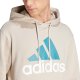 Adidas Bluza męska adidas Essentials French Terry Big Logo Hoodie beżowa IJ8584 L 5