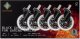 Deltaco Deltaco RGB Rollen f. Gamingstühle 5er Pack schwarz 2