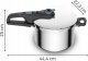 Tefal Express lonac TEFAL P2580701 SECURE TRENDY 6L TEFAL AQUA BLU 8