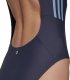 Adidas Kostium kąpielowy damski adidas Mid 3-Stripes Swimsuit granatowy HS5317 44 5