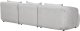 Beliani Narożnik lewostronny szary SVANSELE 4