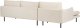Beliani Narożnik welurowy prawostronny jasnobeżowy VINTERBRO 4
