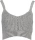 Tommy Hilfiger SZARY TOP DAMSKI TOMMY HILFIGER 2XS 1