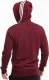 Adidas Bluza męska adidas Essentials French Terry 3-Stripes Full-Zip Hoodie bordowa IS1365 M 1
