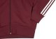 Adidas Bluza męska adidas Essentials French Terry 3-Stripes Full-Zip Hoodie bordowa IS1365 M 5