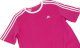 Adidas Koszulka dla dzieci adidas Essentials 3-Stripes Cotton Loose Fit Boyfriend Tee różowa IC3639 152cm 2