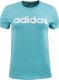 Adidas Koszulka damska adidas Loungewear Essentials Slim Logo Tee błękitna IC0629 XS 1