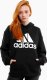 Adidas Bluza damska Essentials Big Logo Oversized French Terry Hoodie czarna HR4934 M 1