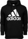 Adidas Bluza męska adidas Essentials French Terry Big Logo Hoodie czarna IC9363 M 1