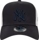 New Era New Era League Essentials Trucker New York Yankees Cap 60435247 Granatowe OSFM 1