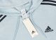 Adidas Bluza męska adidas Essentials Fleece 3-Stripes Hoodie błękitna IS0004 S 4