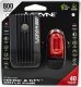 Lezyne Zestaw lampek Lezyne, Micro Drive 800+, KTV Drive+, 800 lm/40 lm 10