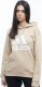 Adidas Bluza damska adidas Essentials Big Logo Regular Fleece Hoodie beżowa IR9330 S 1