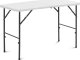 Uniprodo Stół cateringowy ogrodowy składany 120 x 60 x 74.5 cm biały Stół cateringowy ogrodowy składany 120 x 60 x 74.5 cm biały 1