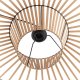 Lampa wisząca Uniprodo Lampa sufitowa wisząca boho 1 punktowa E27 - kapelusz Lampa sufitowa wisząca boho 1 punktowa E27 - kapelusz 3