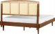 Beliani Łóżko drewniane 160 x 200 cm jasne VARZY 5
