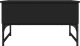 vidaXL Stolik kawowy, czarny, 70x50x40 cm 4