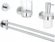 Grohe GROHE 40846001 Essentials Master bathroom accessories set 4-in-1 1