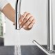 Bateria kuchenna Hansgrohe Kitchen faucet with pull-out hose Hansgrohe Talis M54 72801000 4
