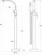 Bateria umywalkowa Besco Bathroom faucet from Floor Decco, black, Besco BW-DI-CZ 12