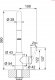 Bateria kuchenna Franke TAP LINA J PULL DOWN SIDE HP CHR 2