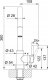 Bateria kuchenna Franke TAP LINA J PULL DOWN SIDE HP CHR 5