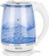 Czajnik ECG Electric kettle ECG RK 2020 White Glass 1